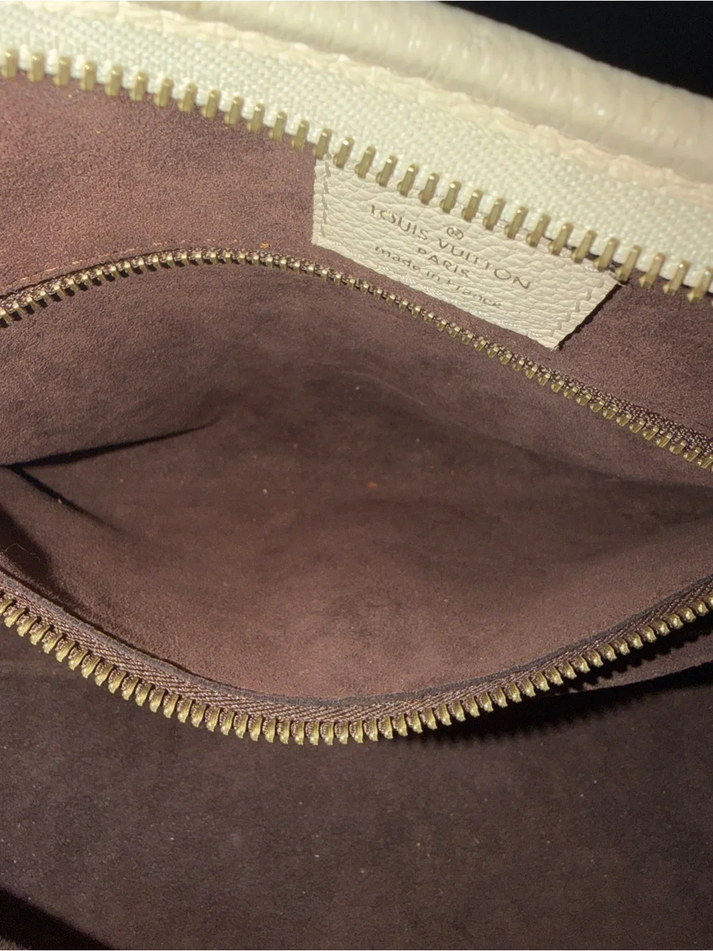 Louis Vuitton luxurious cream